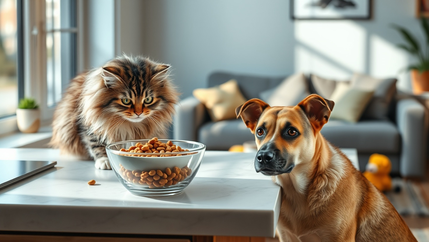 Roommates Dog Keeps Sneaking Cats Gourmet Food - AITA for Refusing to Share?