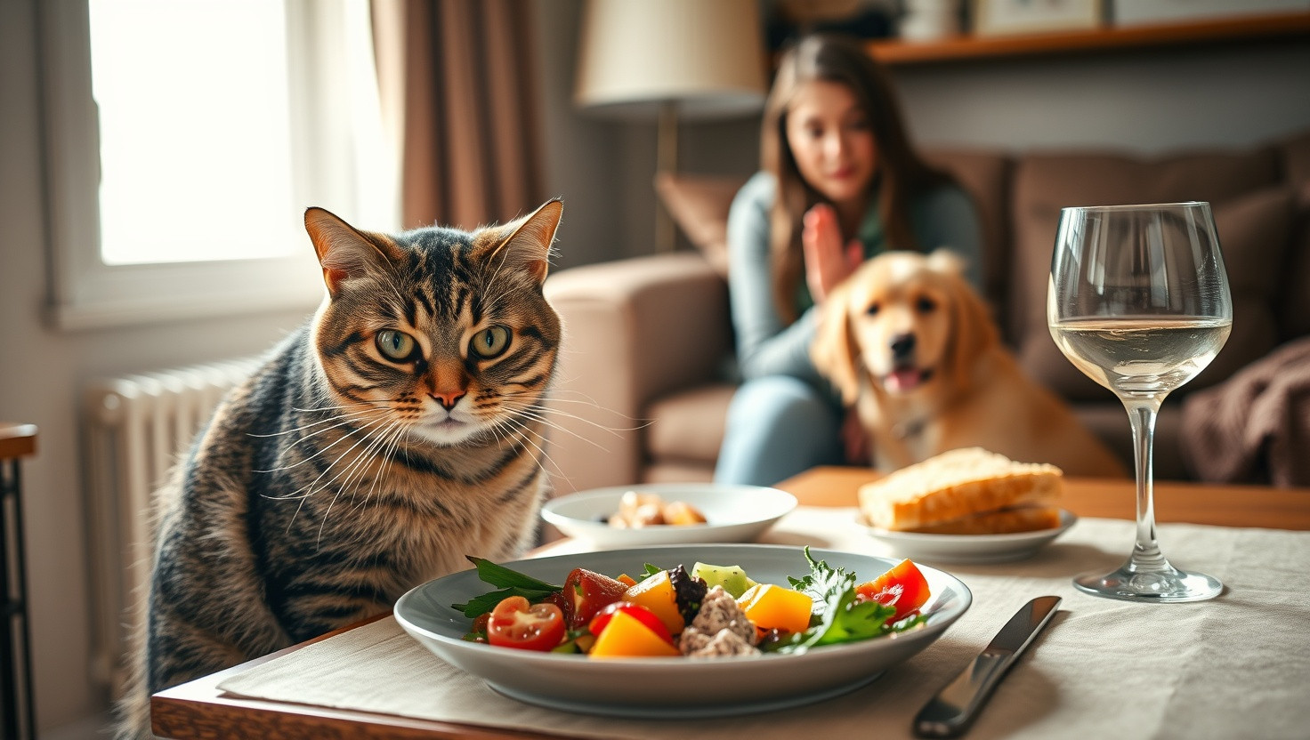 Pet Playdate Dilemma: Should I Let My Friends Dog Eat My Cats Gourmet Dinner?