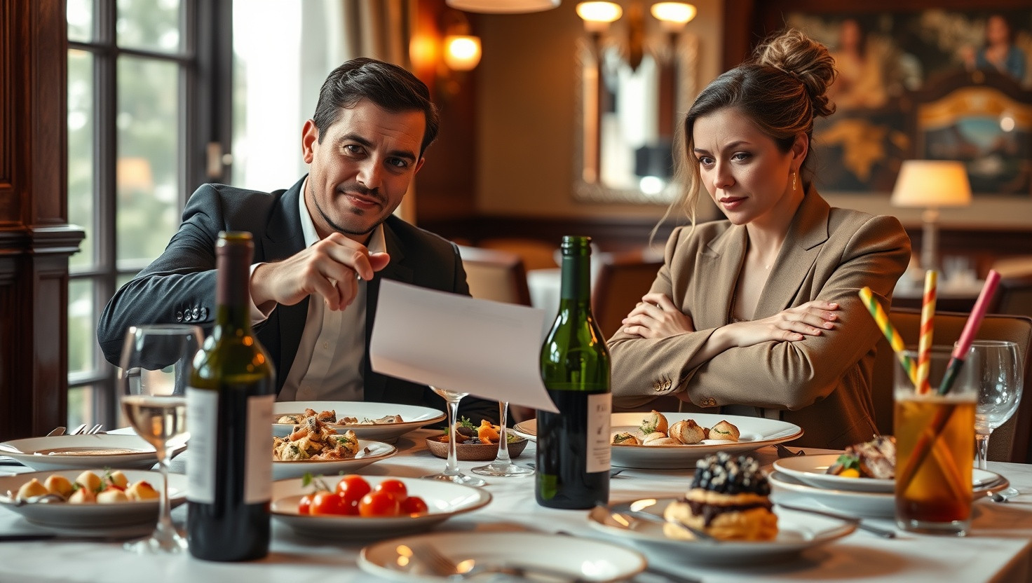 Friend Orders Expensive Extras: AITA for Refusing to Split Dinner Bill?