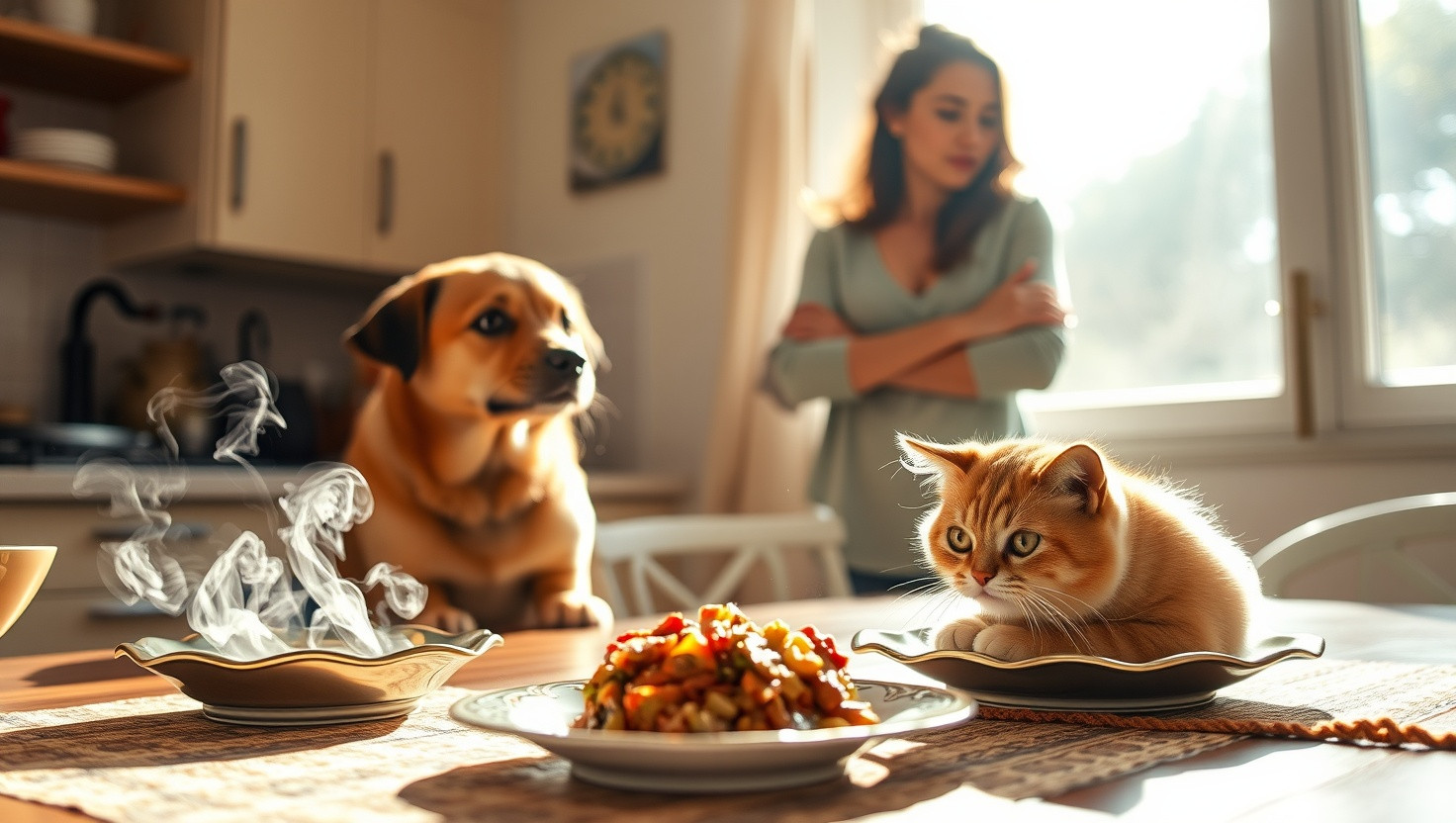 Roommate Wants My Cat to Share Dinner with Her Dog: AITA for Refusing?
