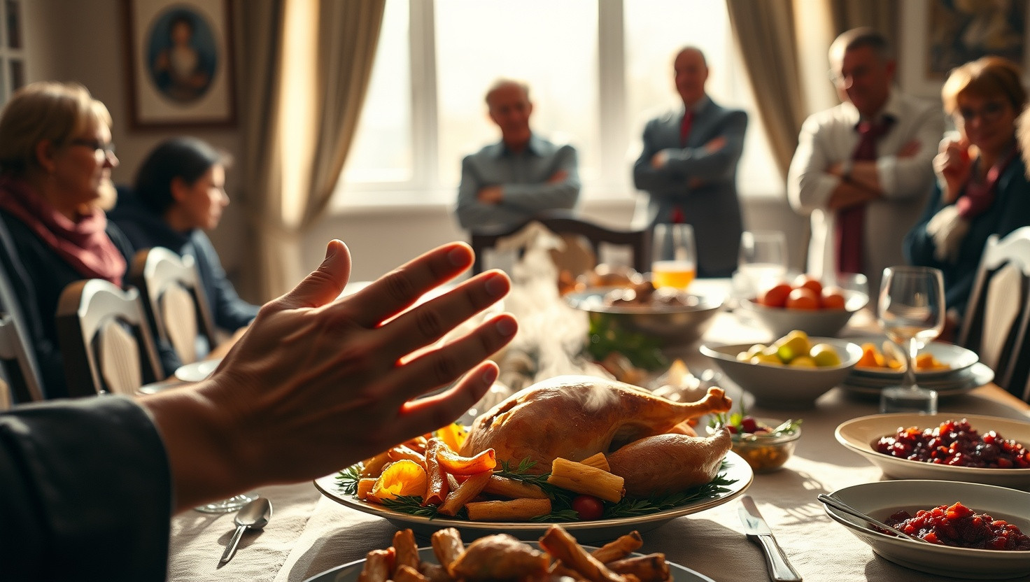 Family Tradition Dilemma: Should I Skip Cooking Holiday Feast After Heated Argument?