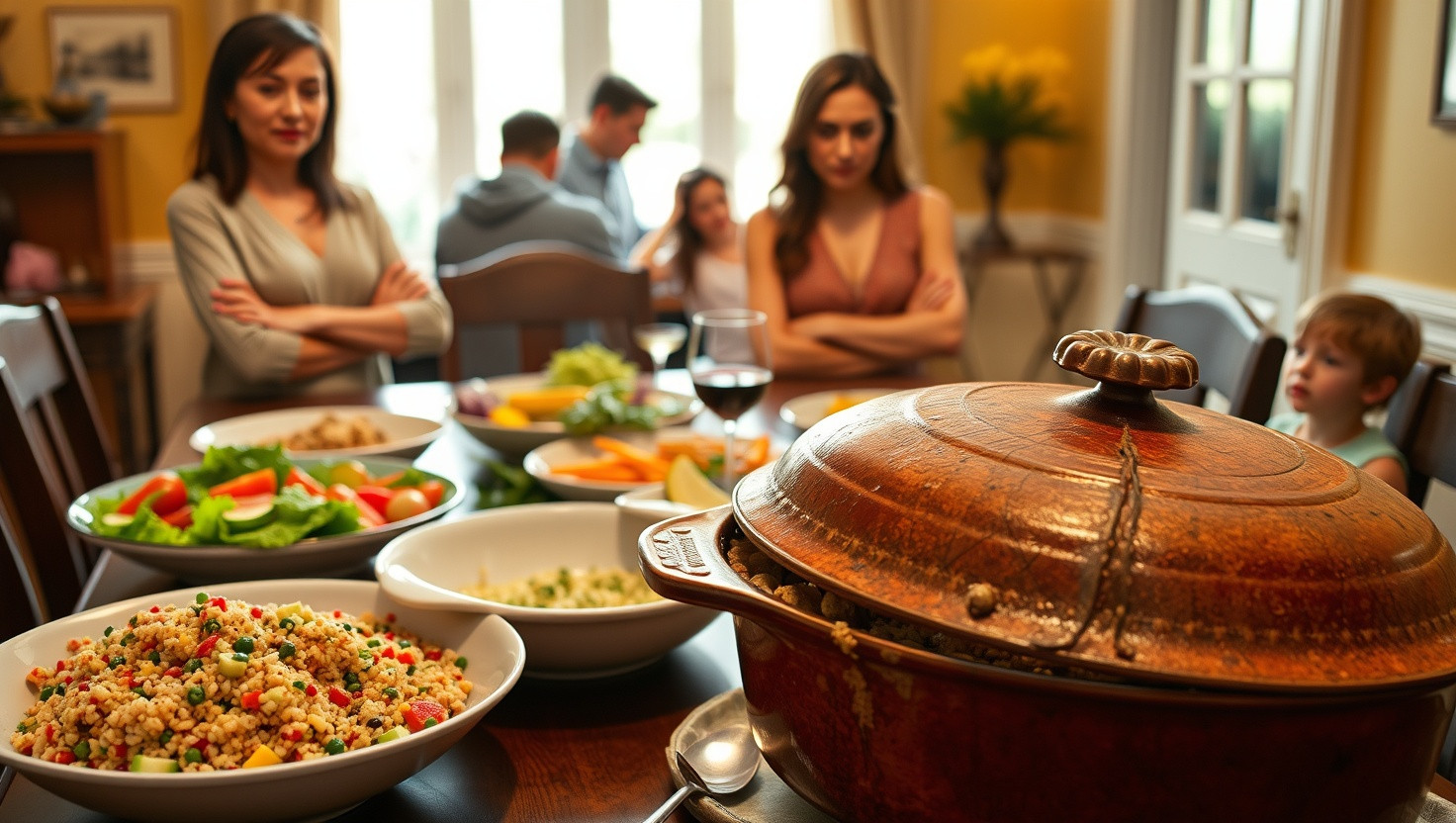 Family Feud: Declining Sisters Famous Casserole at Dinner - AITA?