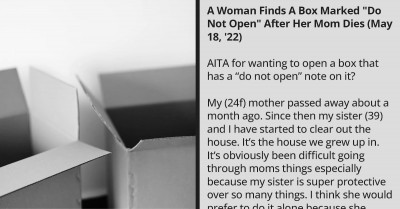 Woman Finds Box Marked "Do Not Open" In The Attic After Her Mom Dies And Now We're All Crying