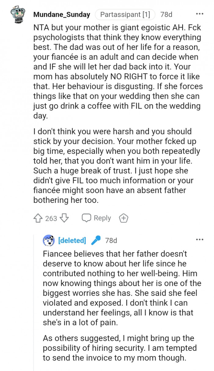 Your Mother Messed Up Big Time