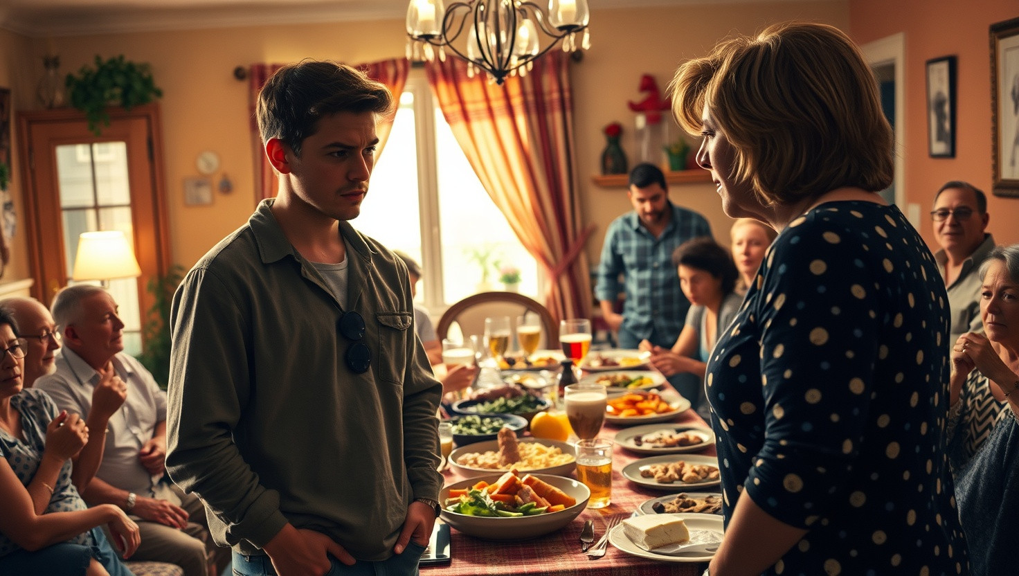 Confronting Family Friends Criticism at Celebration: AITA or Overreacting?