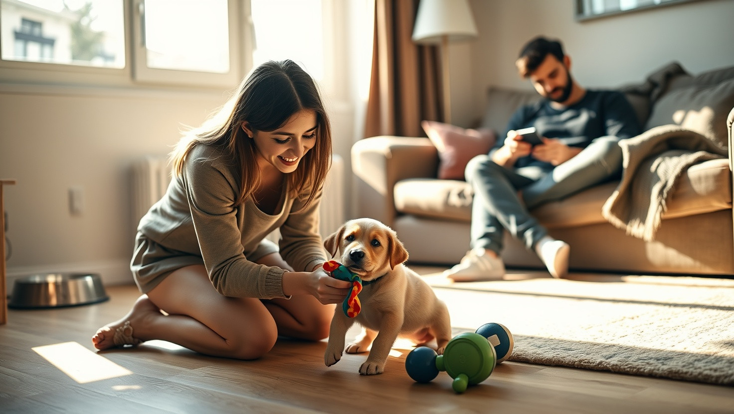 Roommate Expects Equal Split of Puppy Costs Despite Barely Spending Time - AITA?