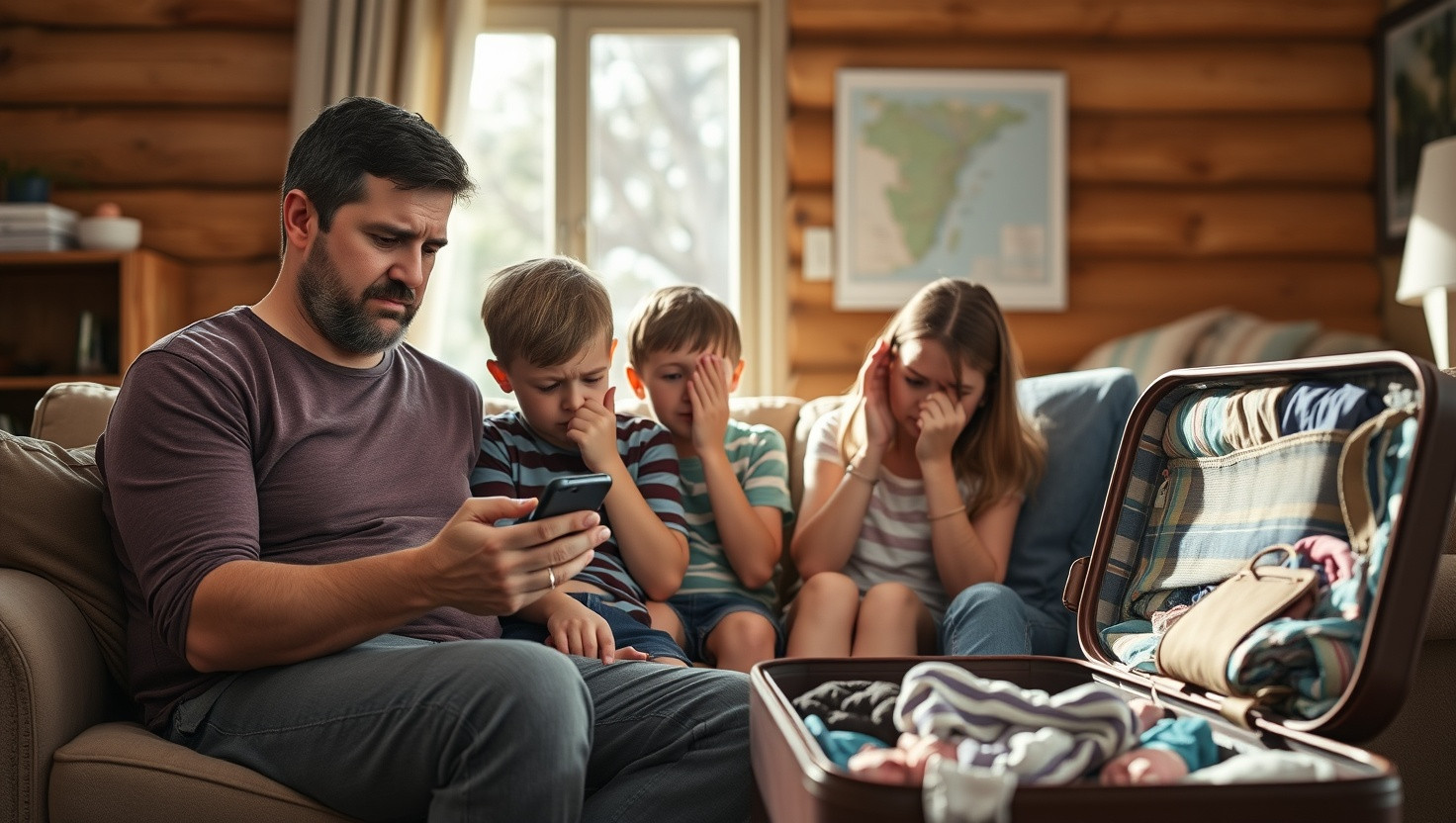 AITA for canceling our family vacation last minute due to work demands?