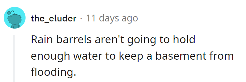 Rain barrels: more like rain puddles! Time for a bigger bucket or a better plan!