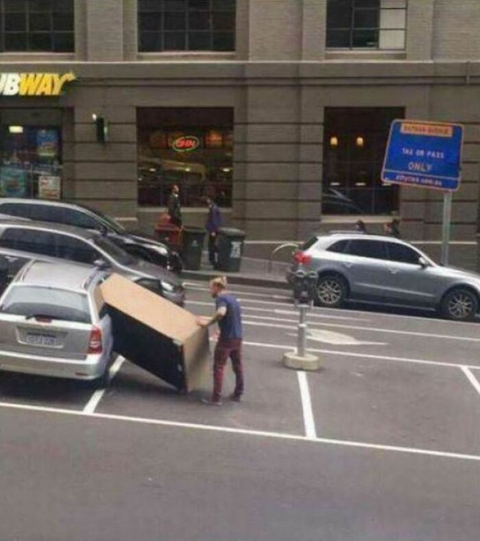 "According To The Man Code, He Must Continue To Try For At Least 20 Minutes Before Admitting His Error"