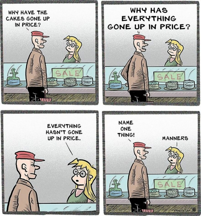 9. Manners Definitely Have Not Gone Up in Price