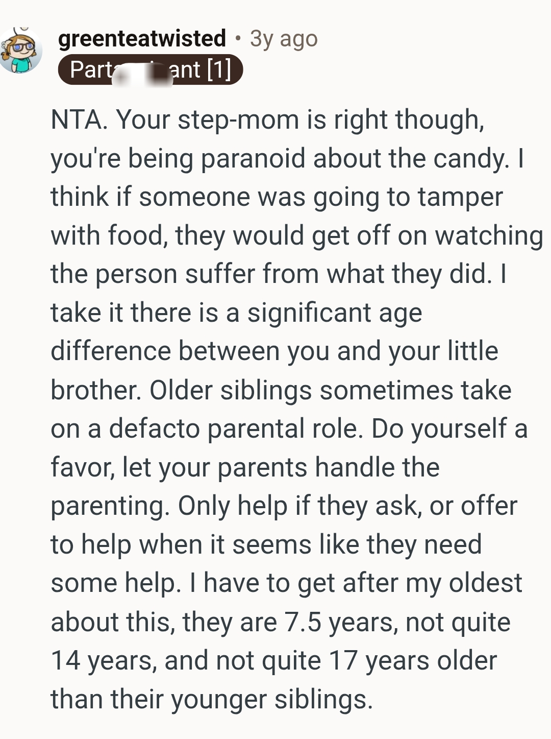 There Must Be a Significant Age Difference