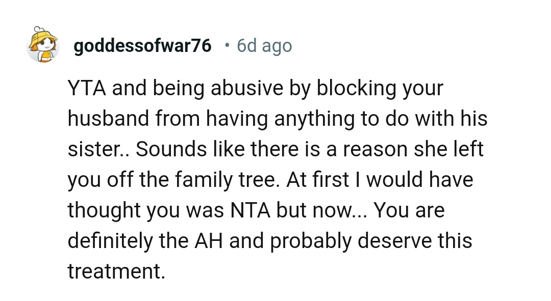 The OP deserves this treatment