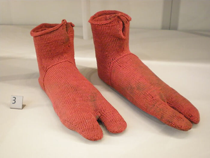 7. 1,500-Year-Old Socks.