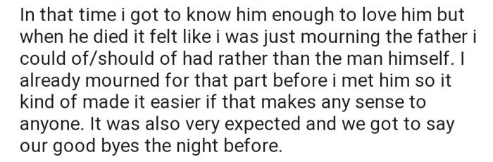 The father-son bond wasn't just there