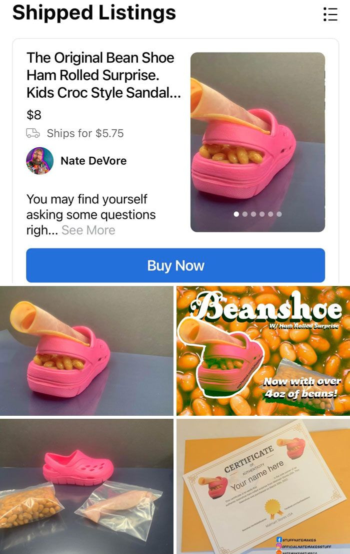 38. A bean shoe, really?