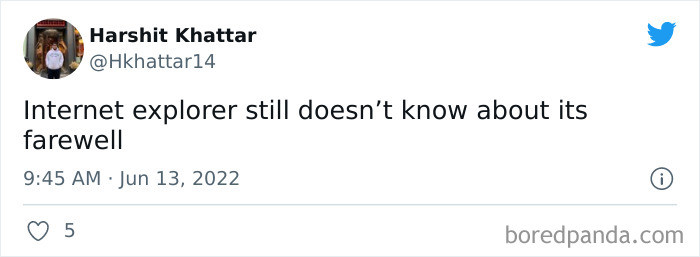8. Let that browser enjoy its remaining time.