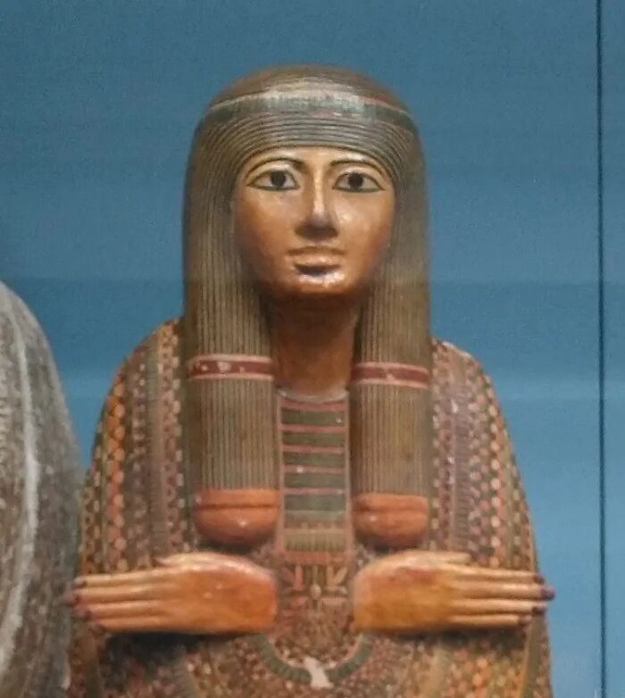 The "Unlucky Mummy" Mummy Board, British Museum, London (EA22542)