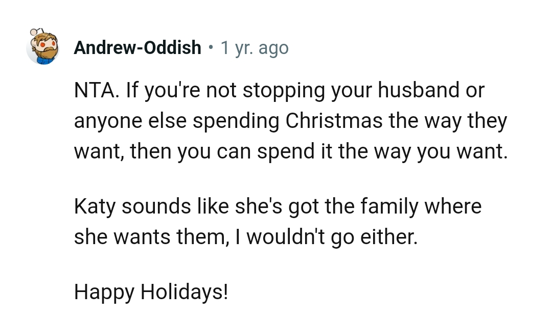 You can spend it the way you want