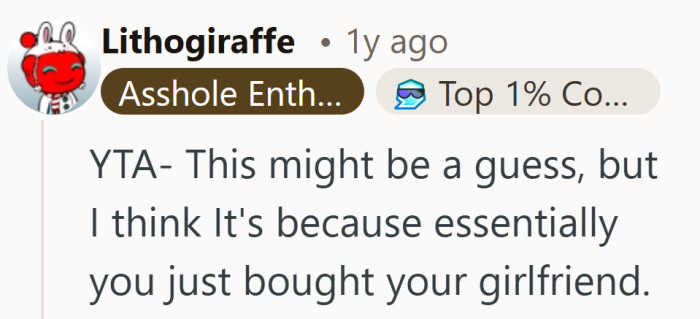 When money starts speaking louder than partnership, it can feel less like support and more like ownership.