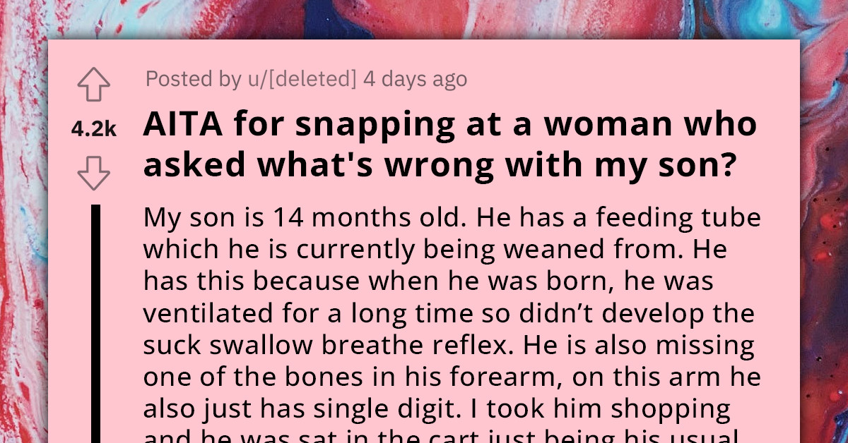 Mom Snaps At Stranger After Being Asked Questions About Her Baby's Disabilities