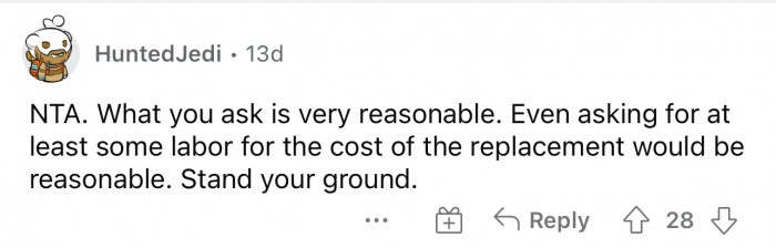 I feel like most parents would ask for whoever did it to pay up or find some other way to pay.