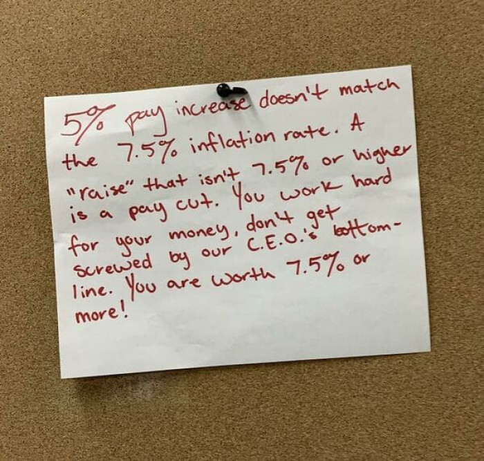 27. Found this posted at my job after a mandatory meeting