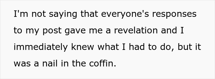 A nail in the coffin