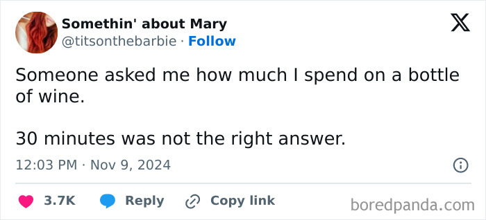 Next time they ask then they need to be a little bit more specific.