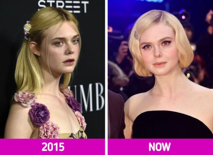 11. Elle Fanning frequently made public appearances wearing airy dresses with flowers and lace that suited her princess persona