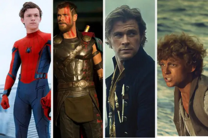 8. Chris Hemsworth and Tom Holland