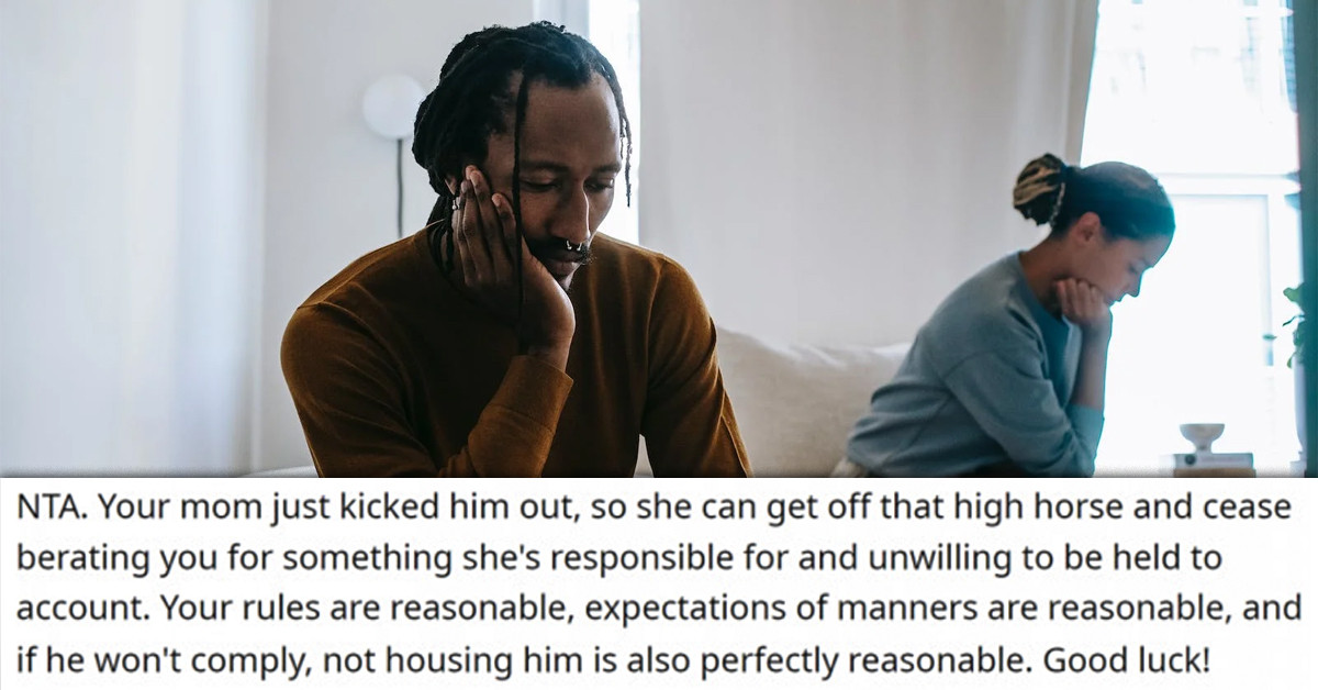 Sister Wants To Know If She's Wrong For Not Taking Her Brother In Permanently