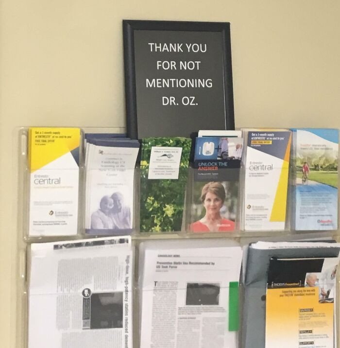 "Hanging In My Cardiologist's Exam Room"