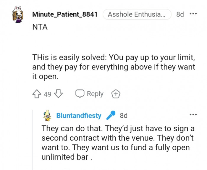 You pay up to your limit