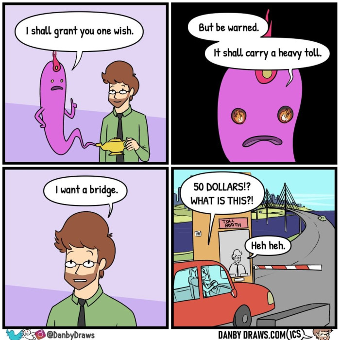 18. Genie Made It Literal.