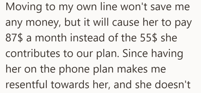 The choice is not about saving money, but about changing the balance.