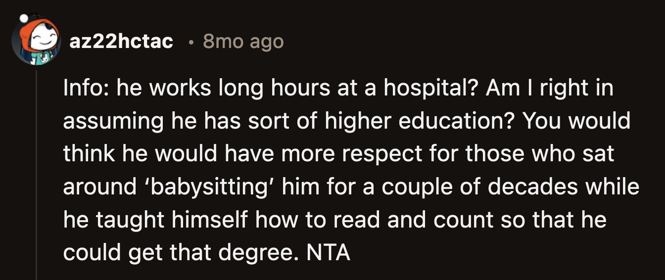 If not for the teachers who taught him, Daniel wouldn't have the career he has. It's shameful that he can't acknowledge that.
