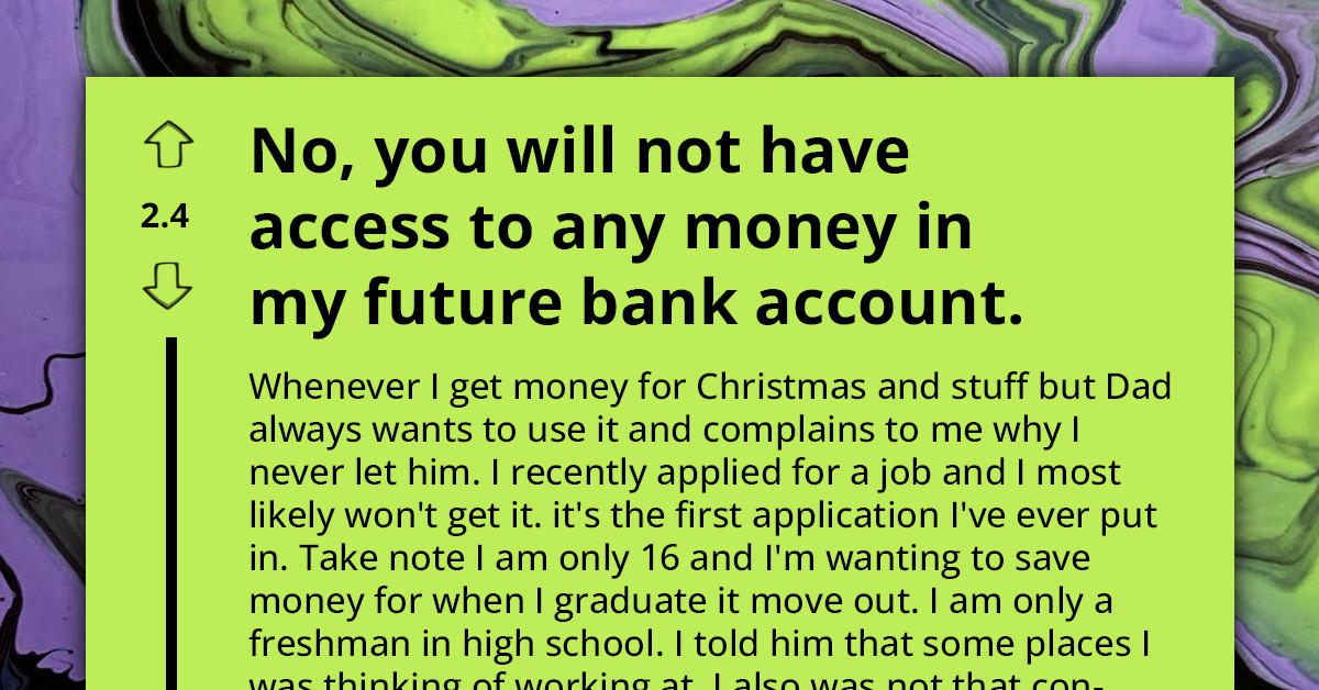 Teen Gives Reasons She Excluded Her Dad And Let Her Stepdad Have Access To Her Bank Account, Dad Gets Livid After Finding Out