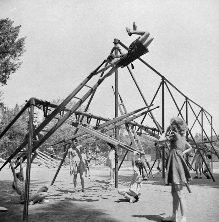 Kid’s Playground In Montreal, 1950s