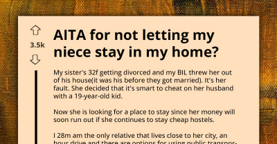 Cheating Wife Gets Booted From Matrimonial Home Over Fling With Teen, Brother Offers Refuge But Only If Her Bratty Kid Stays Away