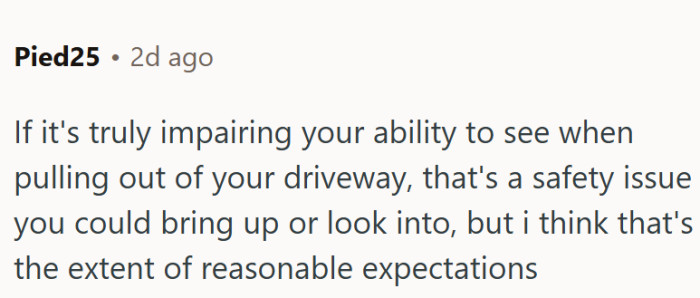 It is a safety issue, though...