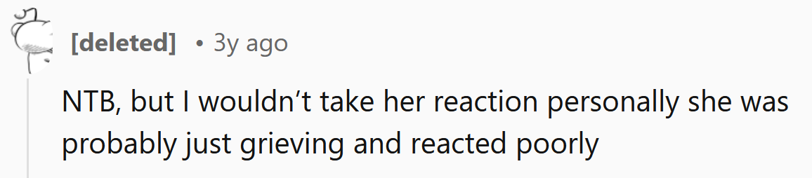 Don't take it personally.