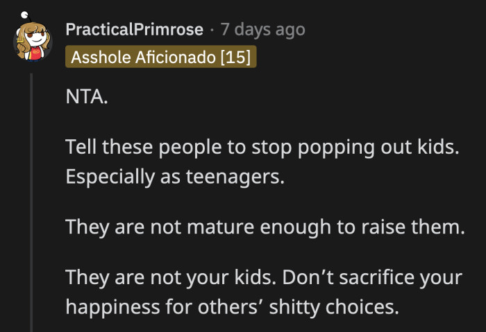 If they couldn't handle having one kid, what made them think adding more will solve the problem?