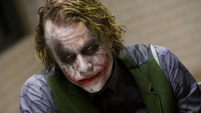 32. Heath Ledger as the Joker