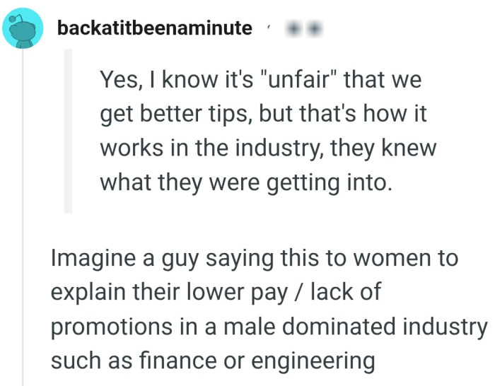 This Redditor is laying out something for us to imagine