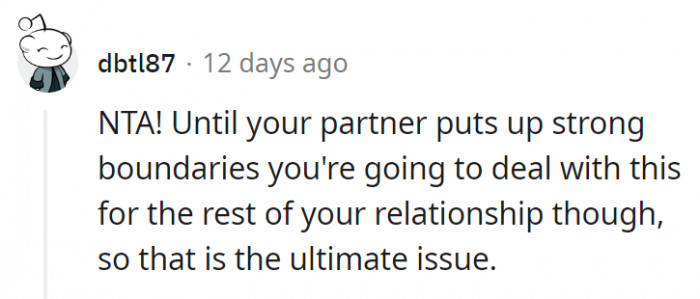 16. They need to establish strong boundaries now