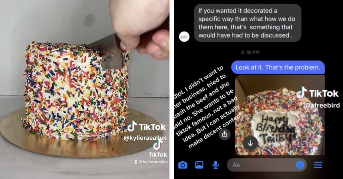 Bakery Owner Mocks Bad Review But Then Gets Called Out For Copying Other People's Cakes