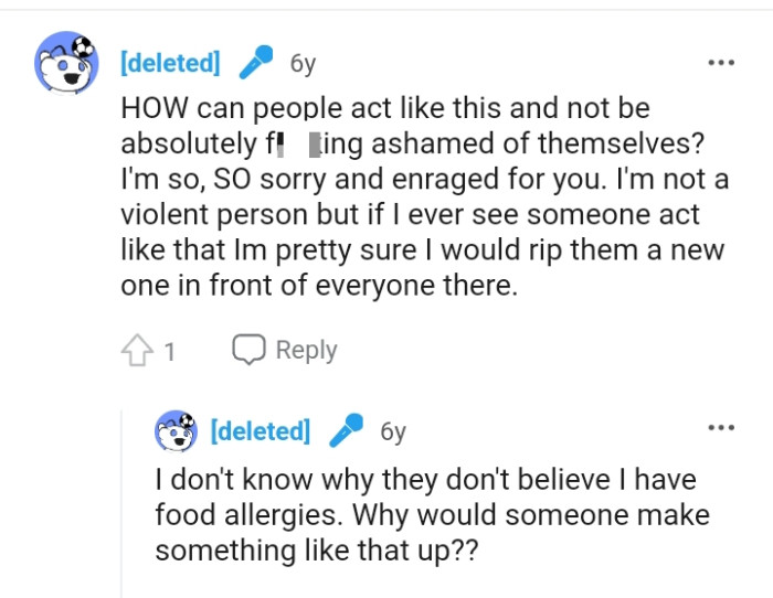 And the comments roll in...