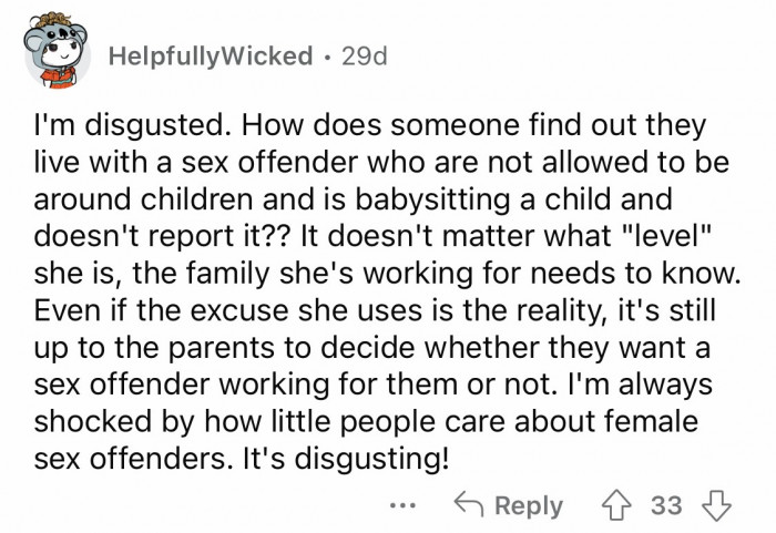 11. Parents know what's best for their children.