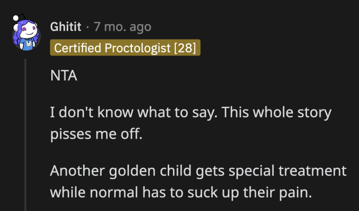 It's fairly obvious that OP's mom prioritizes her other kids over OP