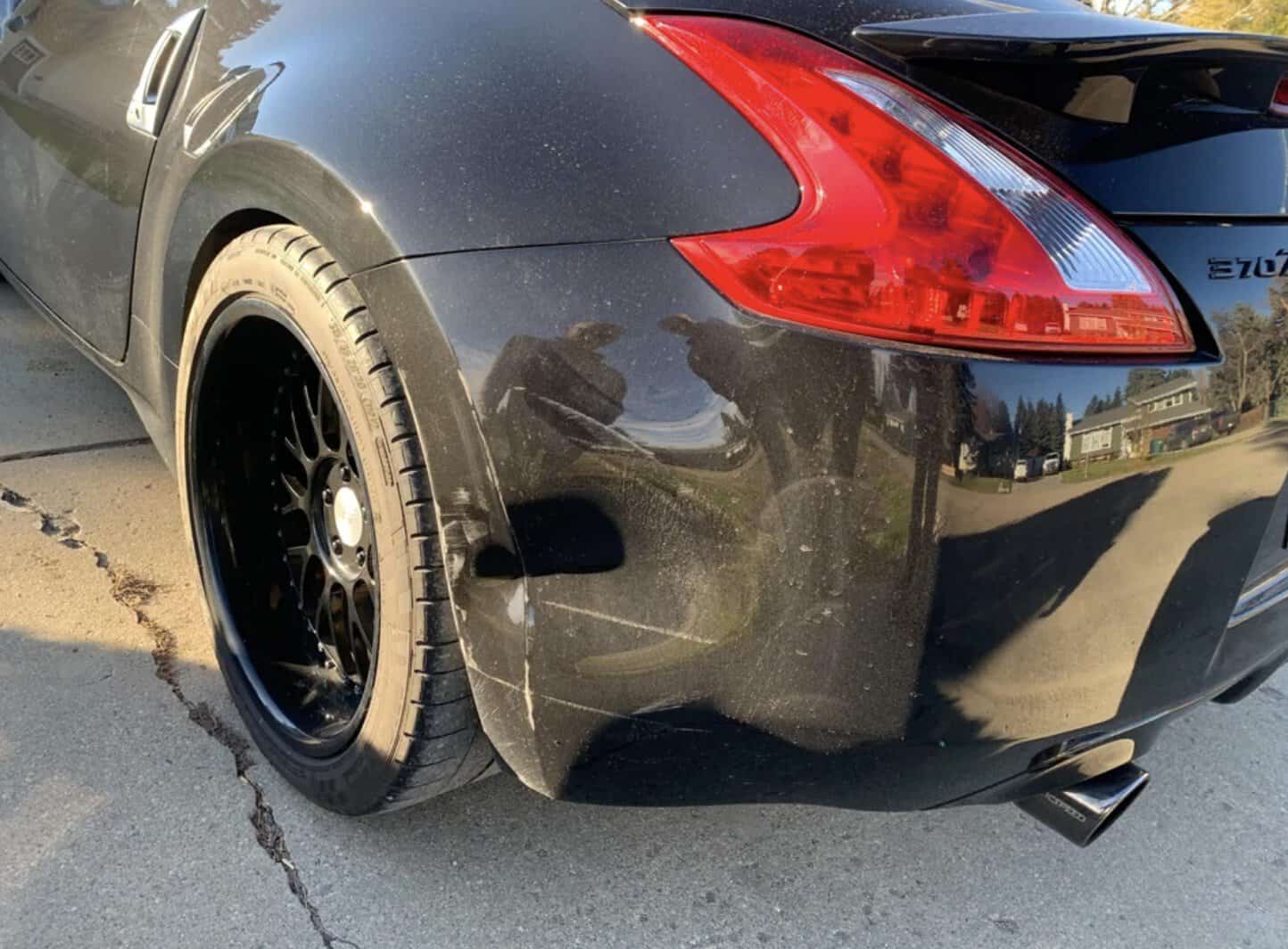 21. “11 years accident-free and a coworker backed into my baby.”